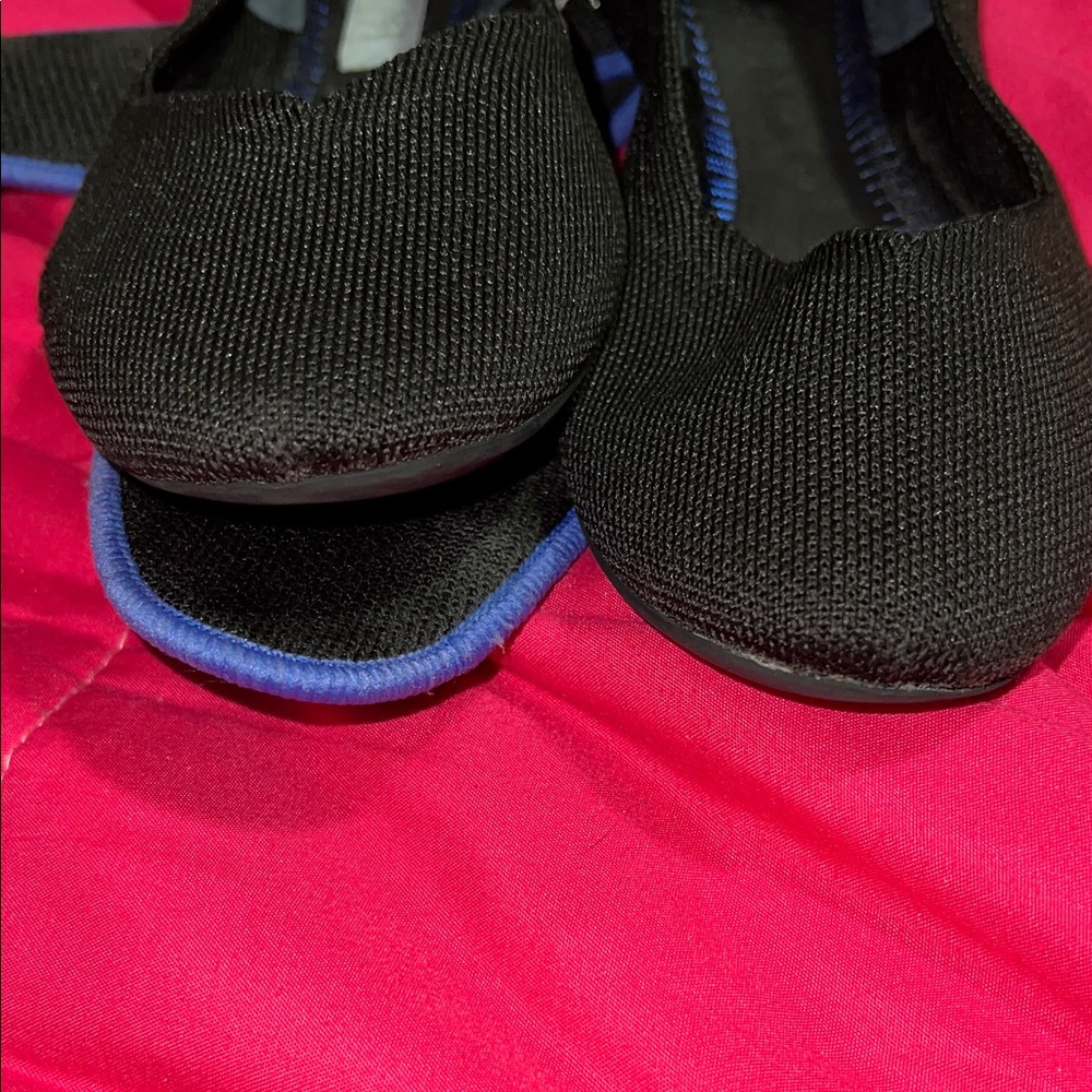 Rothy's "The Flat" Black solid size 10 - image 12